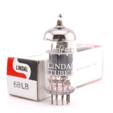 One Excellent LINDAL, by TUNGSRAM 6BL8 Tube NOS NIB GM%: 114/87 AMPLITREX