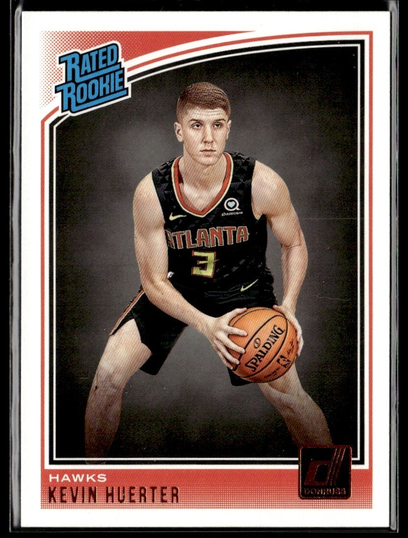 2018-19 Donruss Rated Rookie Kevin Huerter Rookie Atlanta Hawks #184