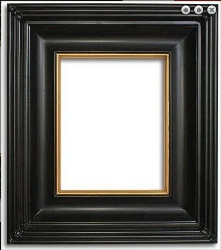 Gold on Black Gallery Wall & Frames —