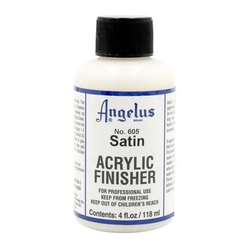 Angelus Finisher for Leather Paints - Satin, Gloss, Matte Acrylic Finish 118.2ml - Picture 5 of 8