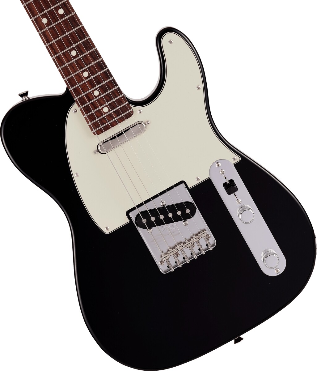 Fender Made in Japan Junior Collection Telecaster Black with Fender Made in Japan Junior Collection Telecaster Black with