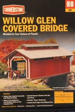 Walthers Cornerstone - Willow Glen Covered Bridge - HO Scale - 933-3652