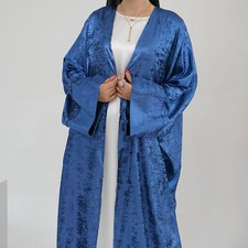 Abaya Dubai Women Open Long Dress Muslim Kimono Robe Cardigan Gown Party Dress