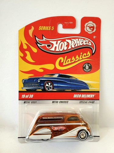 Chase Hot Wheels Classics Deco Delivery ORANGE REGULAR AQUA special paint - Picture 2 of 7