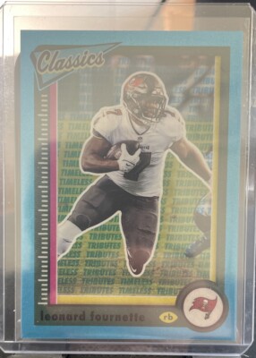 2022 Panini Classics Timeless Blue /5 #94 SSP Leonard Fournette