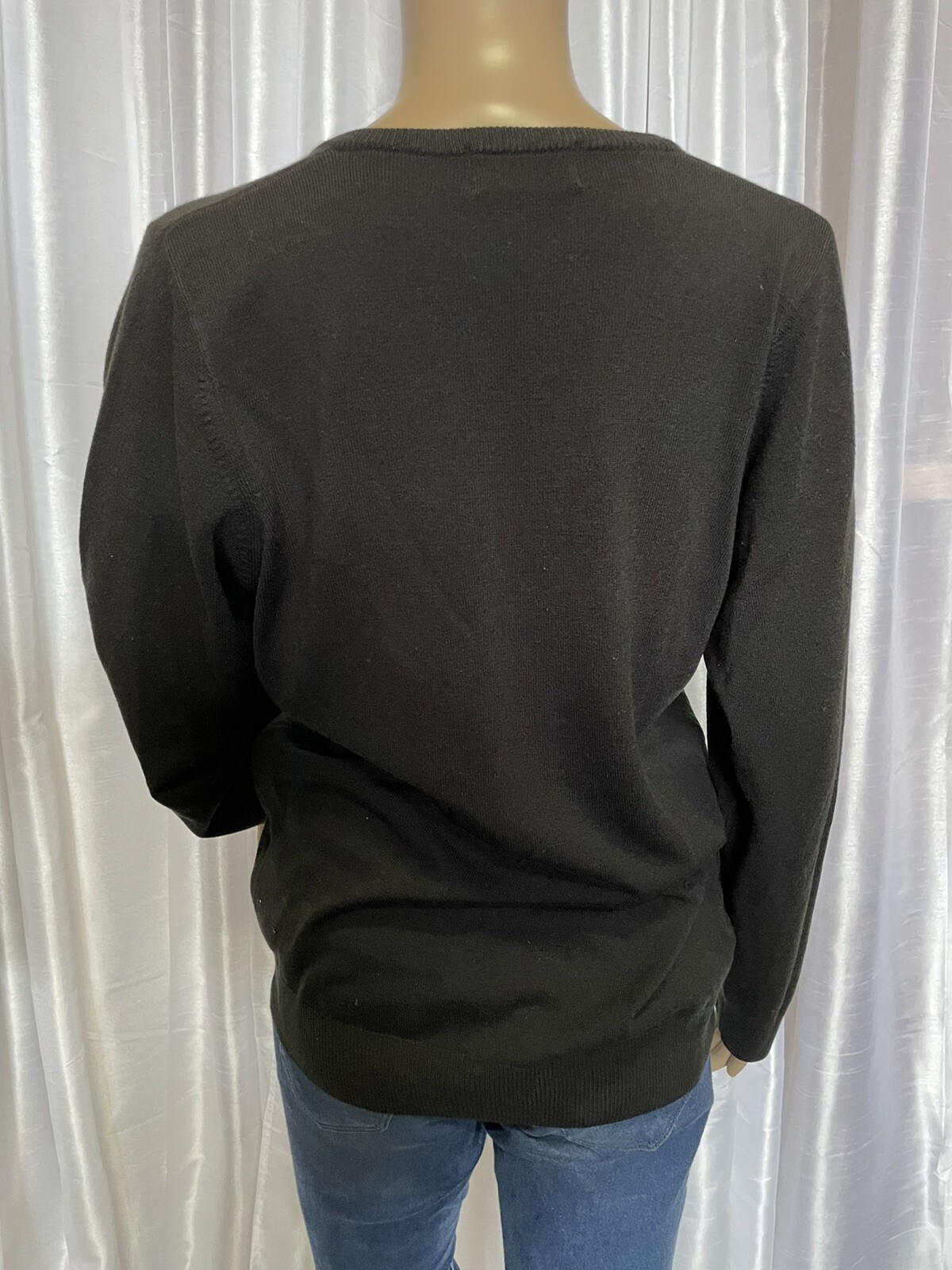 BLUE HARBOUR V neck basic sweater - image 3