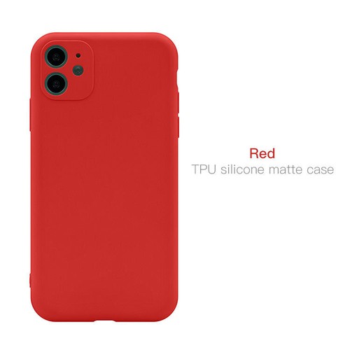Coque iPhone 15 14 13 12 11 Pro Silicone Antichoc Mat+Protection Verre trempé - Zdjęcie 14 z 27