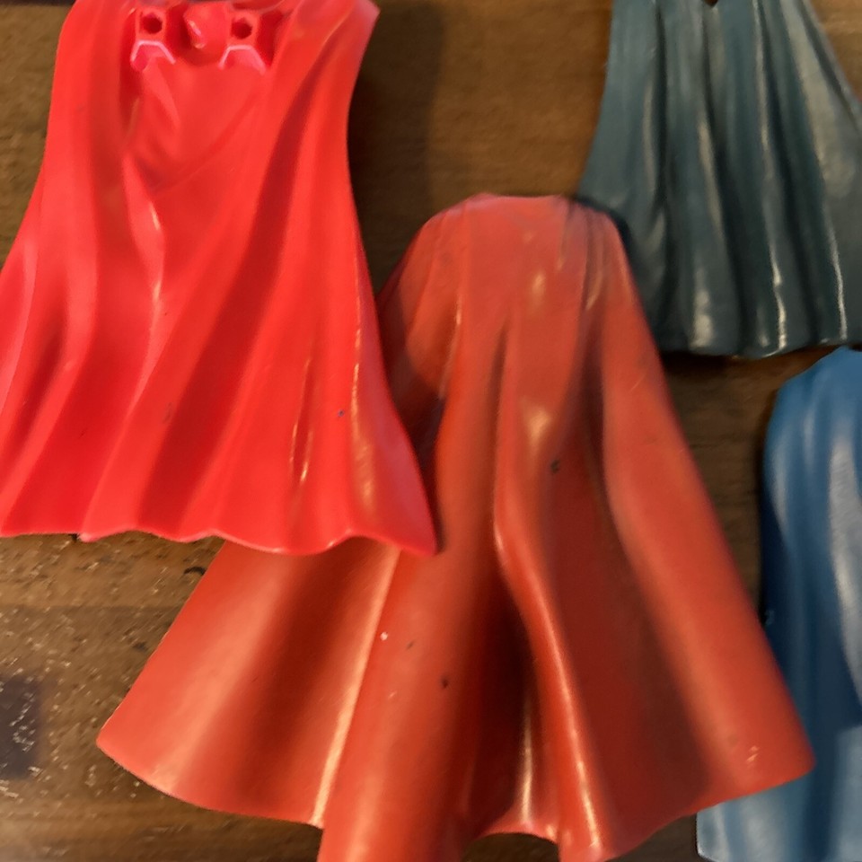 6 Super Hero Action Figure Capes. eBay