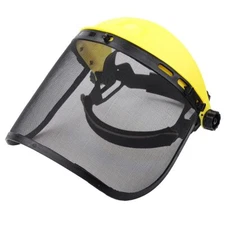 Chainsaw Weeding Full Face Shield Mesh Visor for Chainsaw Trimmer Pole Pruner