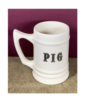 FOR THOSE THAT LOVE PIGS - HERE IS YOUR COFFEE/BEER PIG STEIN/MUG