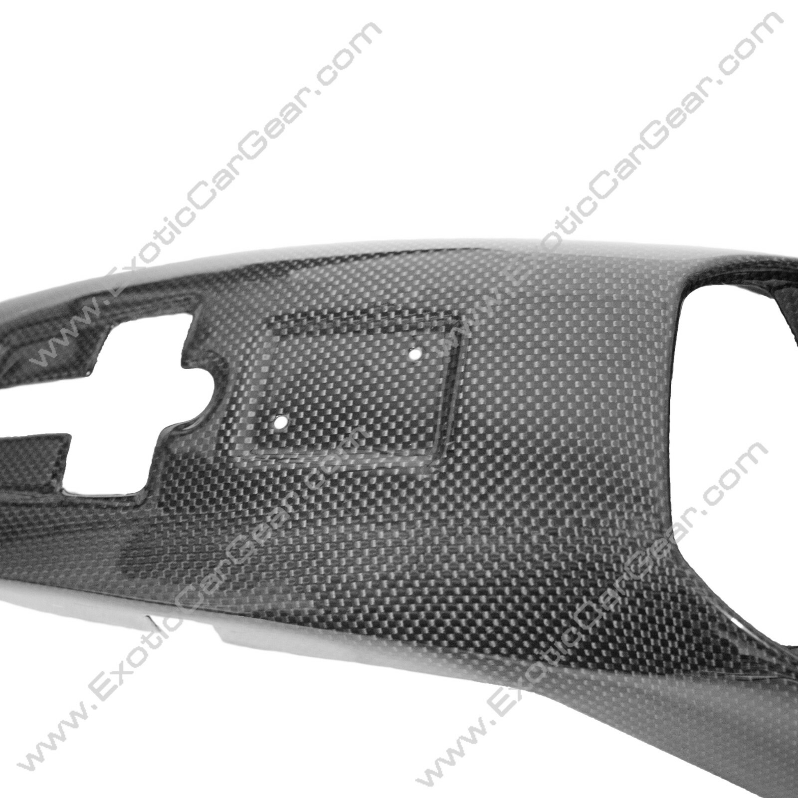 Ferrari 488 Pista Carbon Fiber Center Engine Cover Lock Plate