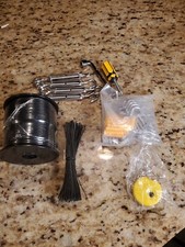 String Light Hanging Kit-182FT Guide Wire for Outdoor String Lights Wire Cable