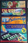 5 Exeter California CA Labels Valley Queen Cal-Ripe Silver Cup Lone Eagle Grapes — photo 1