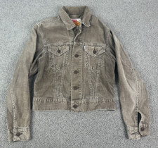 Levi's  Slim Fit Cordjacke Vintage Gr. S grau/beige Levis #541