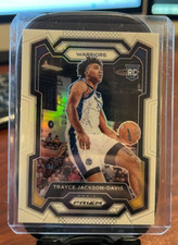 2023 Prizm TRAYCE JACKSON-DAVIS White Prizm /175 Rookie Card RC GSW Warriors