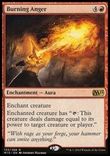 Magic the Gathering MTG Burning Anger (133) Magic 2015   LP