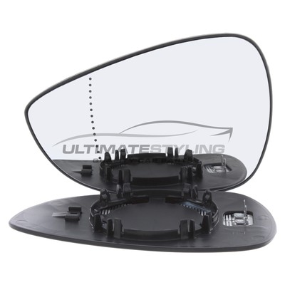 NewTrupart MG3969 Left Mirror Glass Heated Aspherical Fits Ford B  