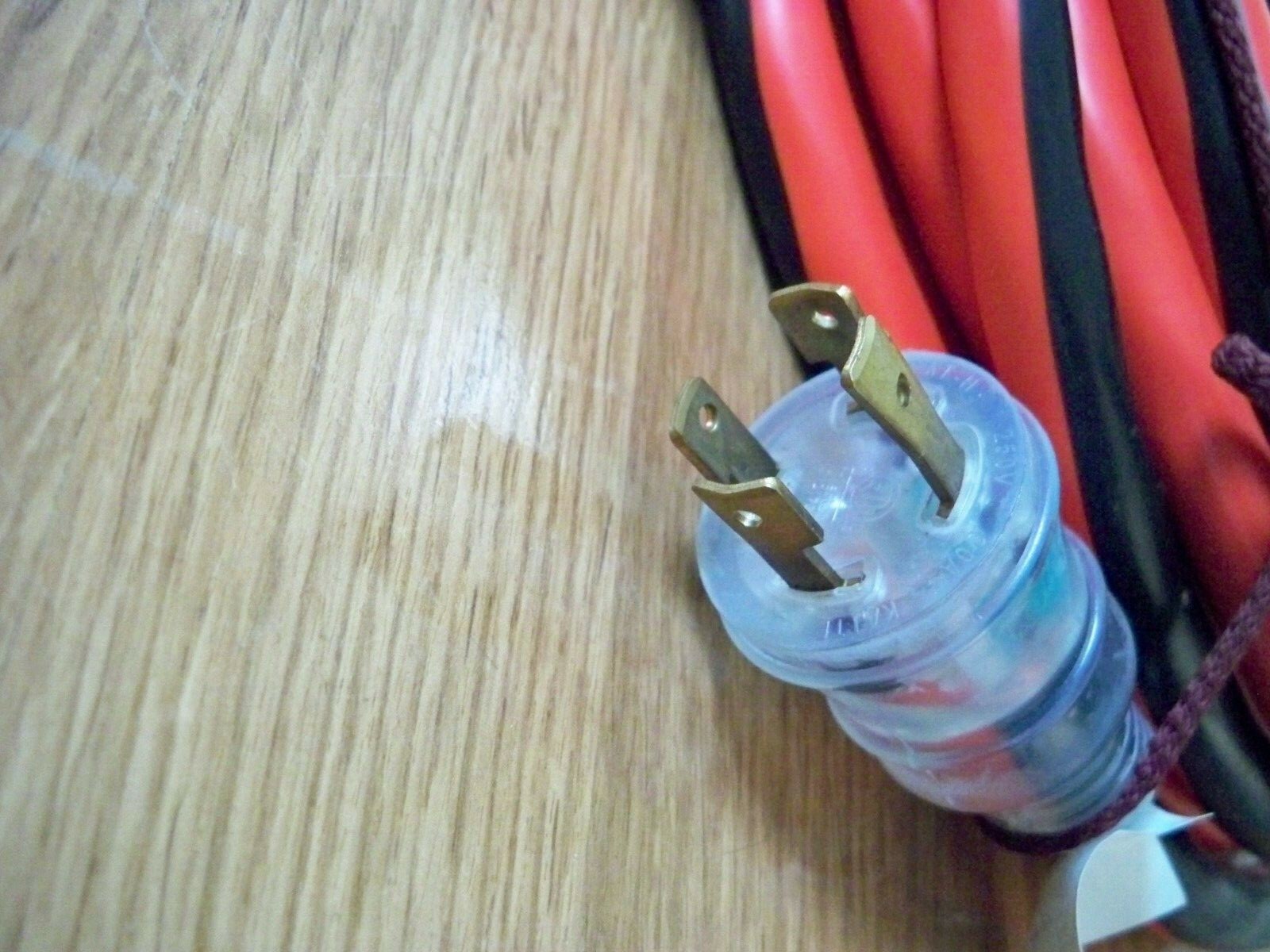 INTERTEK 3121738 GENERATOR EXTENSION CORD 25' 10 AWG 250V 7500