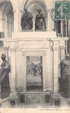Abbey of SAINT-DENIS - Tomb of Henry II and Catherine de Medici