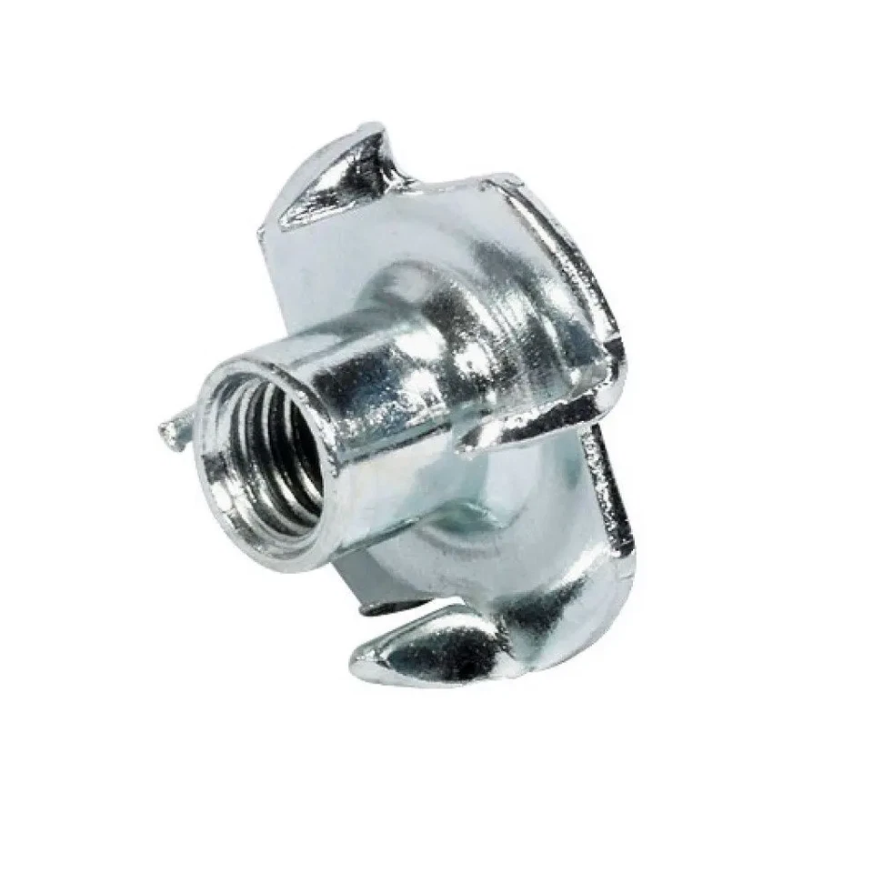 Häfele 100x Einschlagmutter Eindrehmuffe Spitze Stahl Gewinde-Mutter M4-M10 - Bild 2 von 4