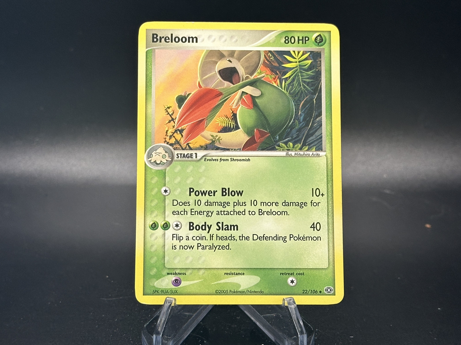 Breloom - 22/106 Emerald - Pokémon TCG - 2005