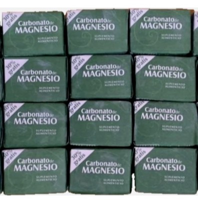 12 Cubes Carbonato de Magnesio PURO  Magnesium Carbonate 7g Free shipping!!!!