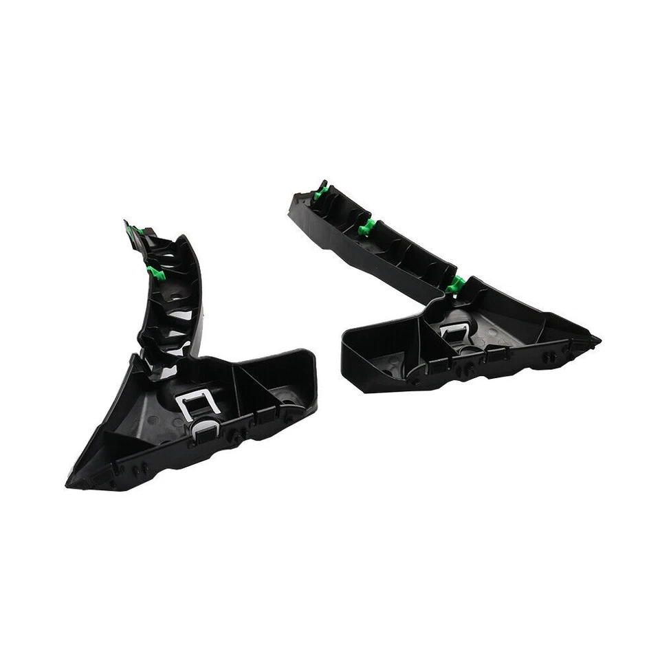 For 2009 -2011 JAGUAR XF Front Left & Right Side Bumper Mount Bracket Black - Imagem 3 de 4