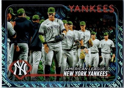 Aaron Judge And Your New York Yankees 2024 Topps 582 Montgomery Foil