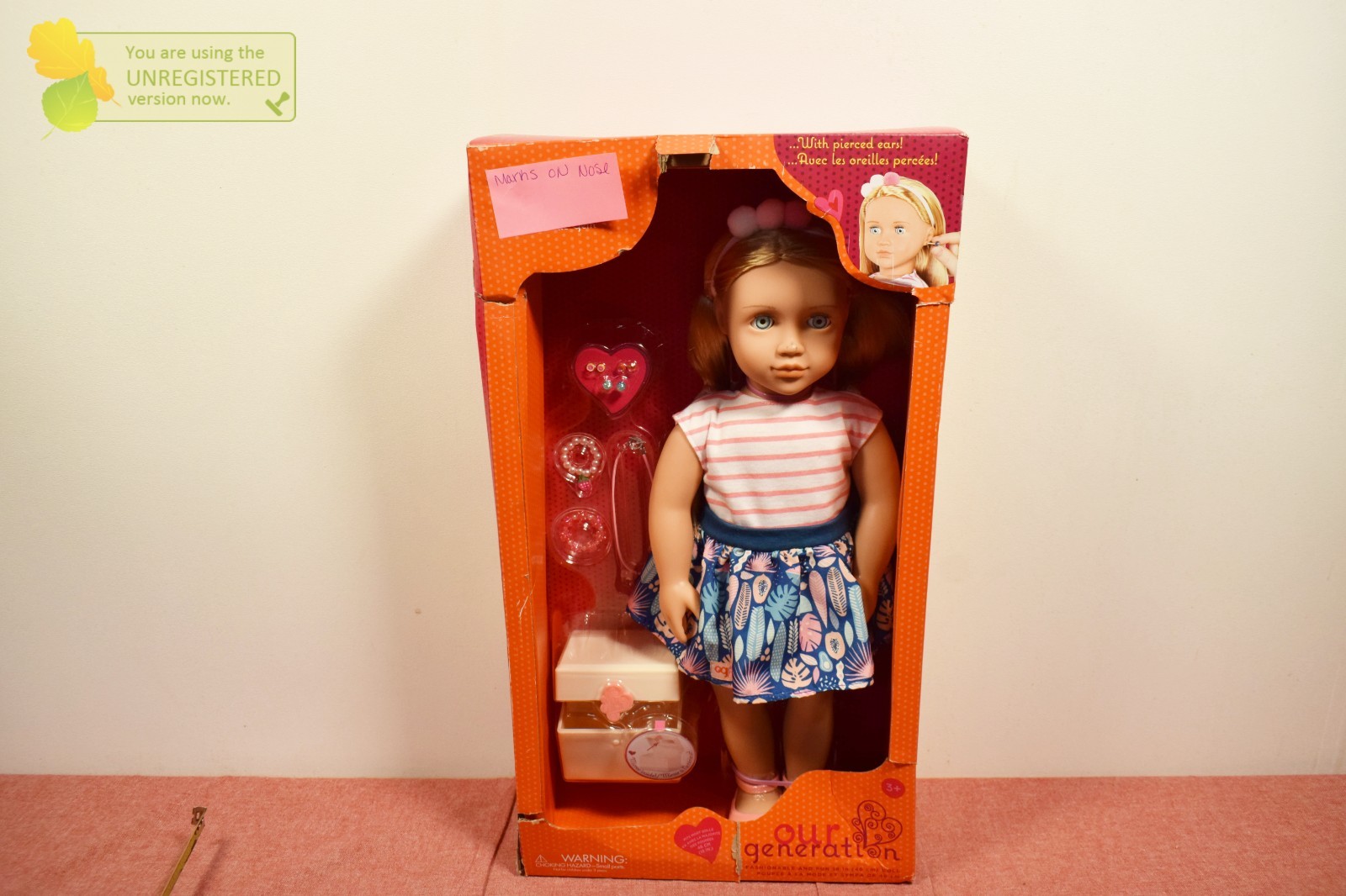 Our Generation Jewelry 18" Doll Alessia