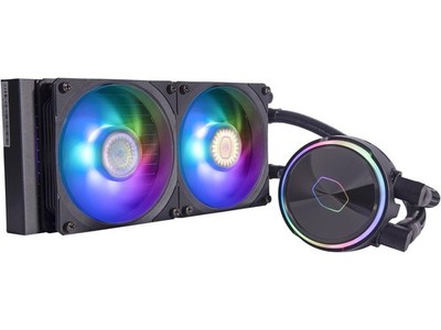 Cooler Master MasterLiquid PL240 Flux - 4.72'' Maximum Fan Di (MLYD24MA23PZR1)