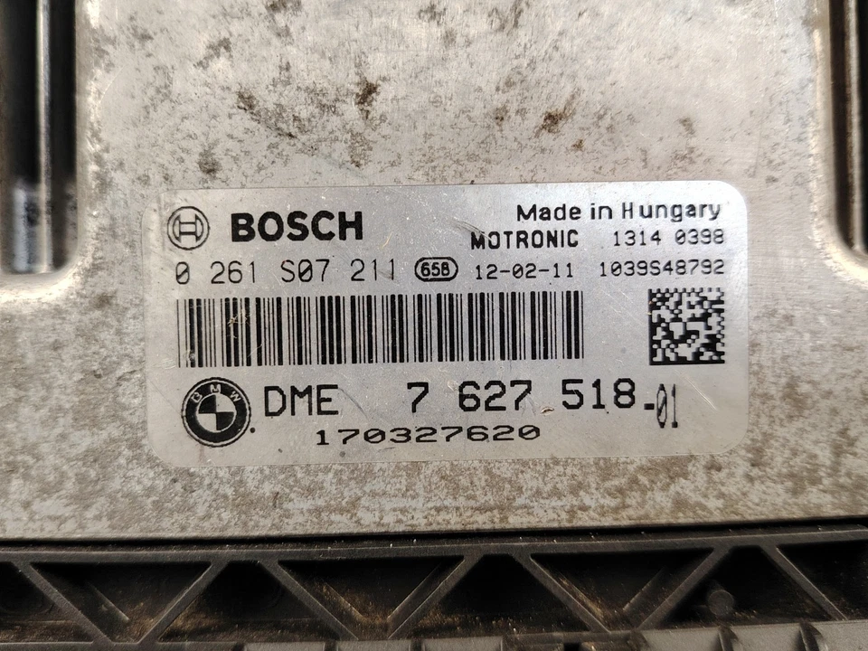 Mini Cooper Countryman 1,6 л 2010 2013 модуль управления двигателем ECM ECU 0261S07211 - Изображение 3 из 4