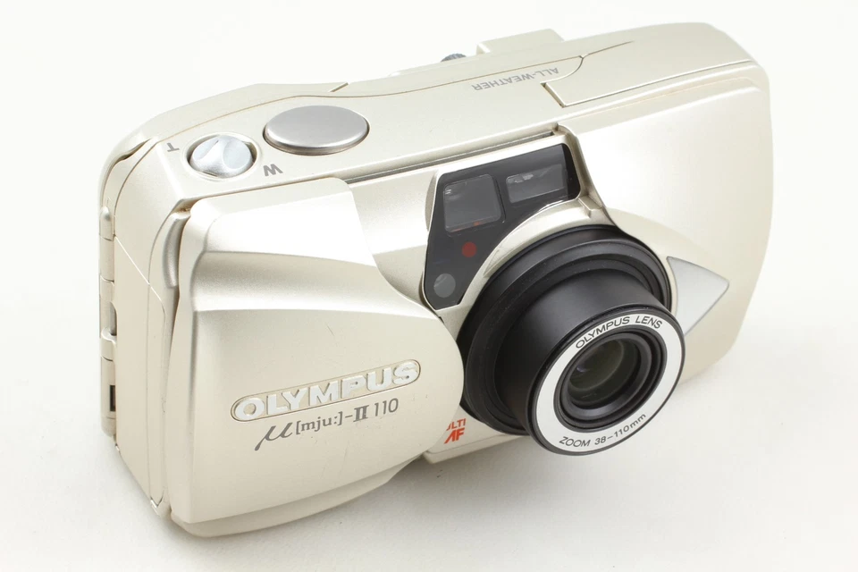 [MINT in Box] Olympus μ Mju II 110 Point & Shoot 35mm Film Camera From JAPAN - Image 3 of 4