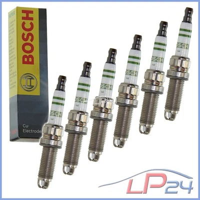 6x BOSCH BOUGIE D'ALLUMAGE POUR BMW SÉRIE 3 E90 E91 E92 E93 335 06-10 - Photo 1/3