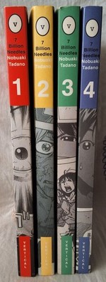 7 Billion Needles, vols. 1-4 | complete manga series | by Nobuaki Tadano