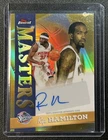 RIP HAMILTON 2025-26 TOPPS FINEST #MA-RH MASTERS AUTO GOLD REFRACTOR 7/50