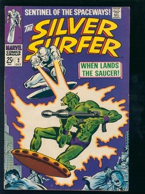 Silver Surfer #2 FN+ Nice First Brotherhood of Badoon