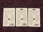 Vtg Hallmark 25th Anniversary Collector 3  Pin Set 1998 Keepsake — photo 2