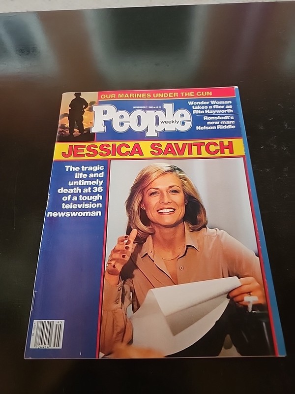 People Magazine November 7, 1983 Jessica Savitch Death  Marines In  Beirut