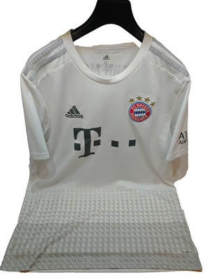 FC Bayern München Trikot 2019 Auswärts weiß Gr. M Original Fußball FCB Adidas