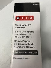 Delta 18 Traditional Grab Bar 41618-CZ Champagne Bronze New Open Box ADA