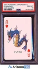 Pokemon 2004 Gyarados 8 Of Hearts LeafGreen Playing Cards Japanese PSA 10