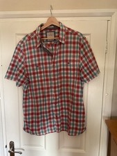 Vintage White stuff long sleeved checked shirt cotton Size XL