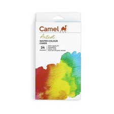 Camel Artist Water Colour Cake Set - Of 24 Blue