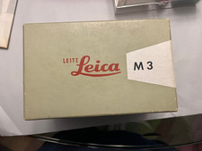 Vintage Original Leica M3 Presentation Box - Ernst Leitz Wetzlar Germany - Rare
