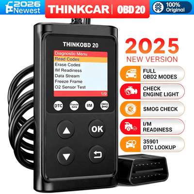 USED THINKCAR OBD2 Scanner ThinkOBD20 Fault Code Reader Data Check Engine Light