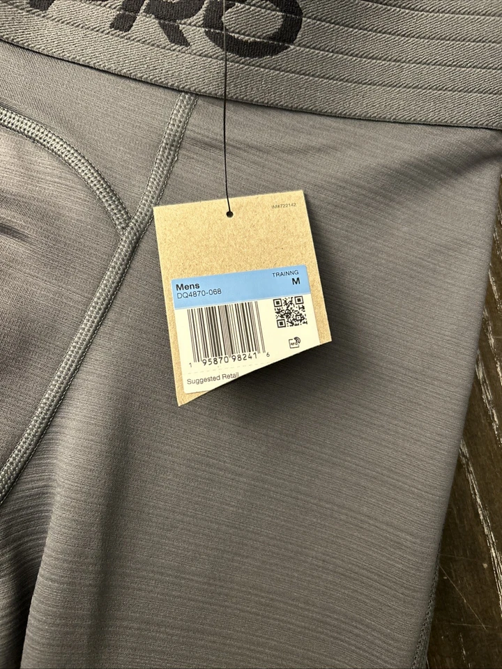 New NIKE PRO Training MEN'S TRAINING TIGHTS Pants Leggings MSRP $60 Medium - Image 2 of 4