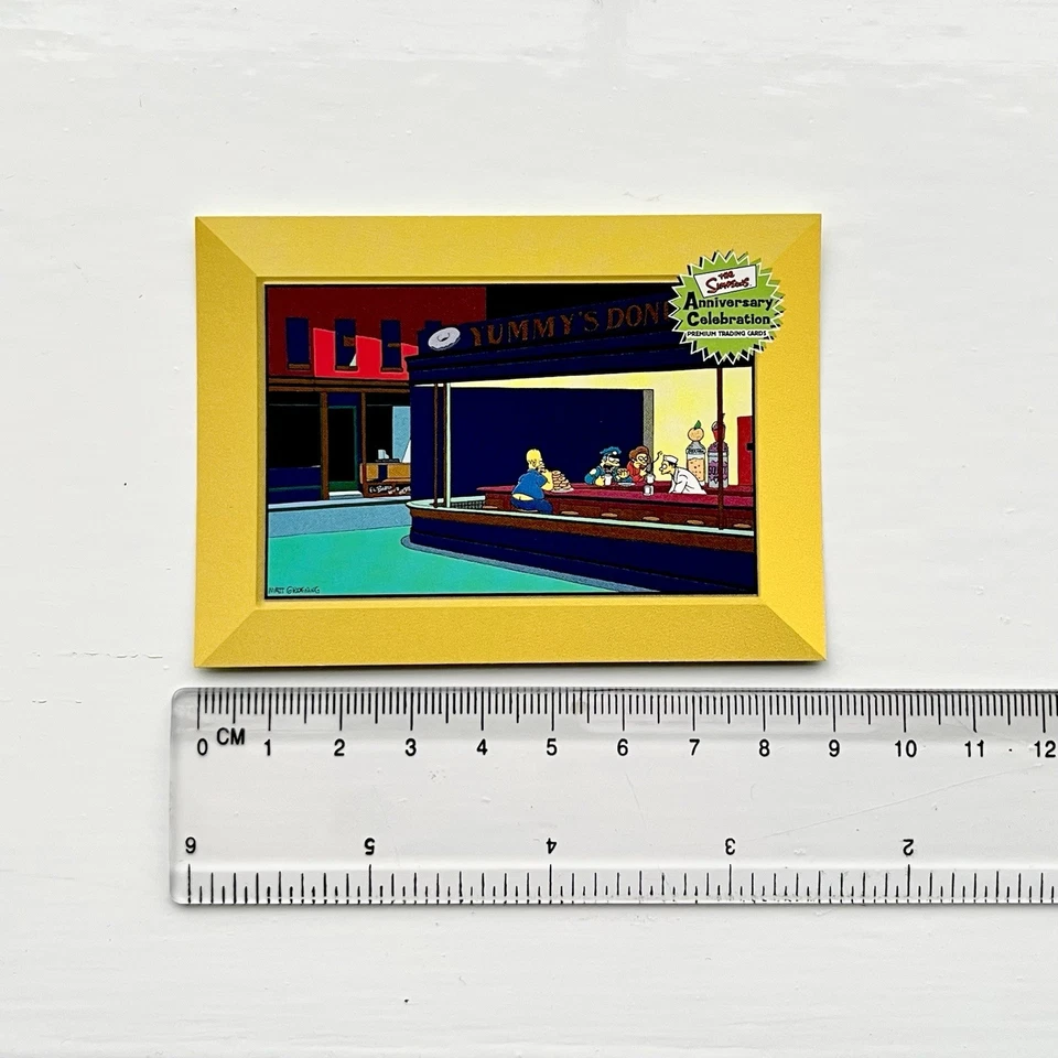 The Simpsons 2000 Rare Art Trading Card Comics Chase Vintage Retro Memorabilia - Image 3 of 4