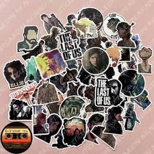 50 The Last Of Us Stickers - Scrapbook, Laptop, Consoles, Books, Cases, TV