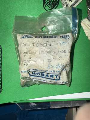#ad #ad Hobart Rotary Switch and Knob Assembly m 70506 Troy 2. 36 $35.00