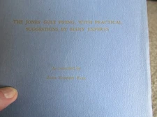 THE JONES GOLF SWING WITH PRACTICAL SUGGESTIONS BY MANY EXPERTS WRAPPERS 1951